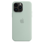 Чохол Silicone Case with MagSafe для iPhone 14 Pro succulent