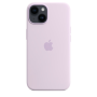 Чохол Silicone Case with MagSafe для iPhone 14 Plus lilac