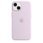 Чохол Silicone Case with MagSafe для iPhone 14 Plus lilac