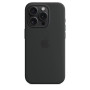 Чохол Silicone Case with MagSafe для iPhone 15 Pro black