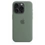 Чохол Silicone Case with MagSafe для iPhone 15 Pro cypress