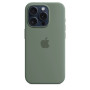 Чохол Silicone Case with MagSafe для iPhone 15 Pro cypress
