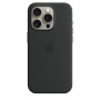 Чохол Silicone Case with MagSafe для iPhone 15 Pro black