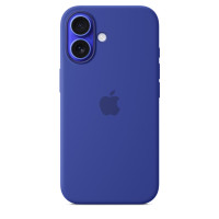 Чохол Silicone Case with MagSafe для iPhone 16 Plus ultramarine