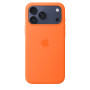 Чохол Silicone Case with MagSafe для iPhone 17 Pro orange