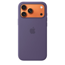 Чехол Silicone Case with MagSafe для iPhone 17 Pro purple fog