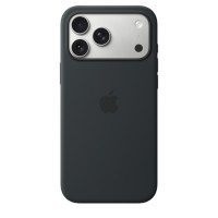 Чехол Silicone Case with MagSafe для iPhone 17 Pro Max black
