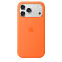 Чохол Silicone Case with MagSafe для iPhone 17 Pro orange