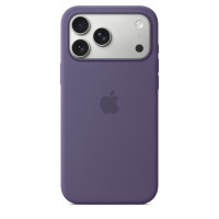 Чохол Silicone Case with MagSafe для iPhone 17 Pro Max purple fog