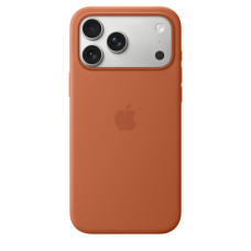 Чехол Silicone Case with MagSafe для iPhone 17 Pro terra cotta