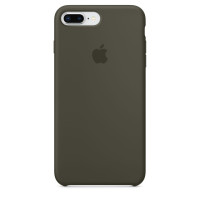 Чохол Silicone Case для iPhone 7 Plus/ 8Plus dark olive