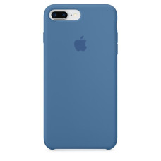 Чехол Silicone Case для iPhone 7 Plus/ 8Plus denim blue