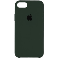 Чехол Silicone Case для iPhone 7/8/SE2/SE3 dark green