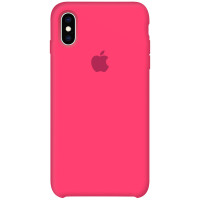Чохол Silicone Case для iPhone X/XS barbie pink