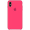 Чохол Silicone Case для iPhone X/XS barbie pink