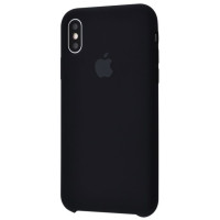 Чохол Silicone Case для iPhone X/XS black