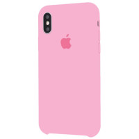 Чохол Silicone Case для iPhone X/XS candy pink