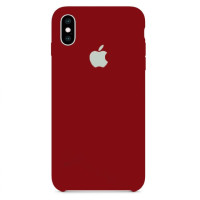 Чохол Silicone Case для iPhone X/XS cherry