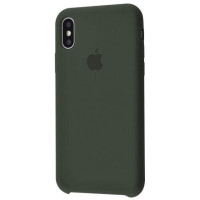 Чохол Silicone Case для iPhone XS Max cyprus green