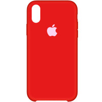 Чохол Silicone Case для iPhone XS Max dark red