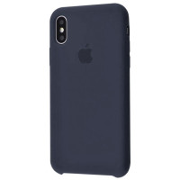 Чохол Silicone Case для iPhone X/XS deep navy