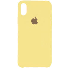 Чохол Silicone Case для iPhone X/XS gold
