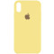 Чохол Silicone Case для iPhone X/XS gold