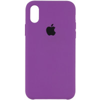 Чохол Silicone Case для iPhone XS Max grape