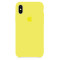 Чохол Silicone Case для iPhone X/XS lemonade