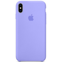 Чохол Silicone Case для iPhone XS Max lilac blue