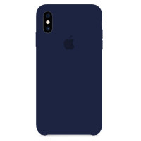 Чохол Silicone Case для iPhone X/XS midnight blue
