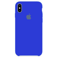 Чехол Silicone Case для iPhone XS Max neon blue