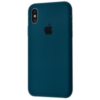 Чохол Silicone Case для iPhone XS Max pacific green