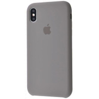 Чохол Silicone Case для iPhone XS Max pebble