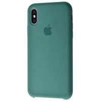 Чохол Silicone Case для iPhone XS Max pine green