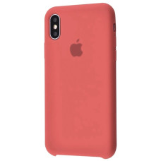 Чохол Silicone Case для iPhone X/XS pink citrus
