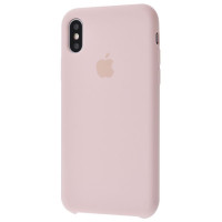 Чехол Silicone Case для iPhone X/XS pink sand