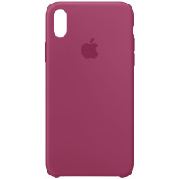 Чохол Silicone Case для iPhone XS Max pomegranate