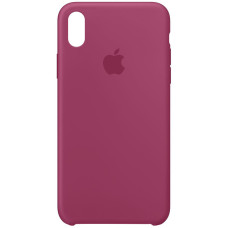 Чохол Silicone Case для iPhone XS Max pomegranate