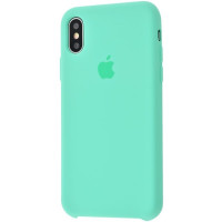 Чехол Silicone Case для iPhone X/XS spearmint