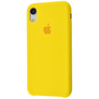 Чохол Silicone Case для iPhone XR canary yellow