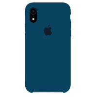 Чехол Silicone Case для iPhone XR cosmos blue