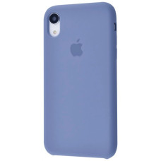 Чехол Silicone Case для iPhone XR lavender gray