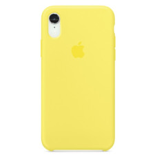 Чехол Silicone Case для iPhone XR lemonade