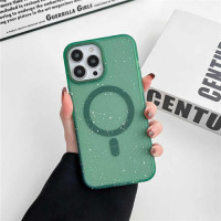 Чохол Splattered with MagSafe для iPhone 12 Pro Max green
