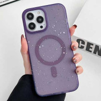 Чохол Splattered with MagSafe для iPhone 12 Pro Max purple