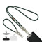 Набір шнурків 120см + 35см для телефону dark green