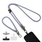 Набір шнурків 120см + 35см для телефону light blue