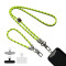 Набір шнурків 120см + 35см для телефону neon green