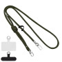 Шнурок з двома кріпленнями (8мм) 150см для телефону army green